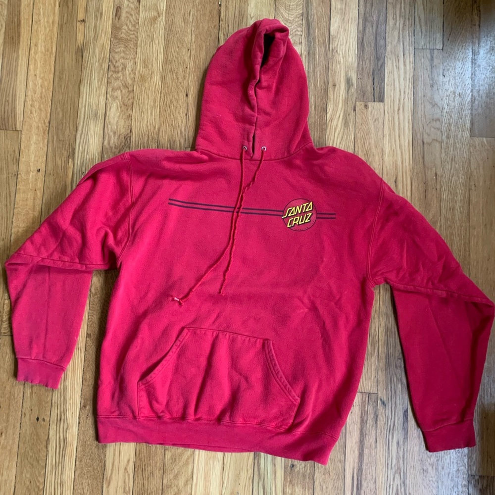 Vintage Santa Cruz Skateboards Hooded Sweatshirt